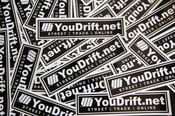 Image of YD Box Logo Decal 2 PACK