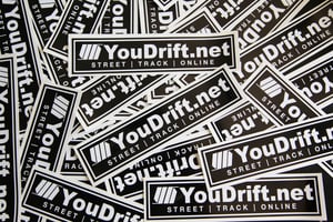 Image of YD Box Logo Decal 2 PACK