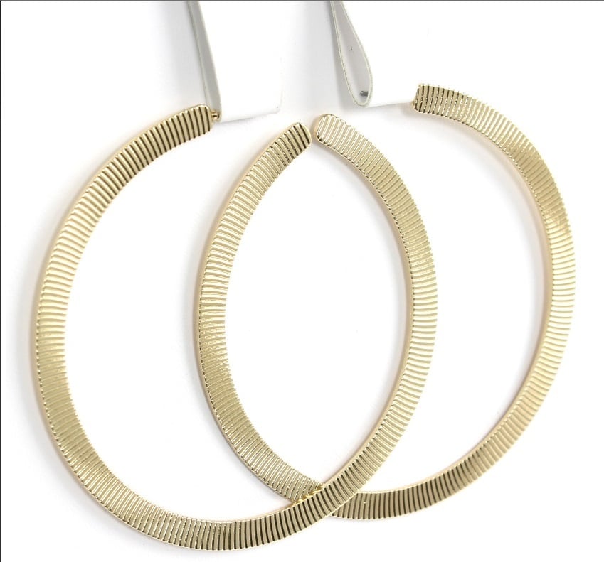 Image of Gold Hoops Earings