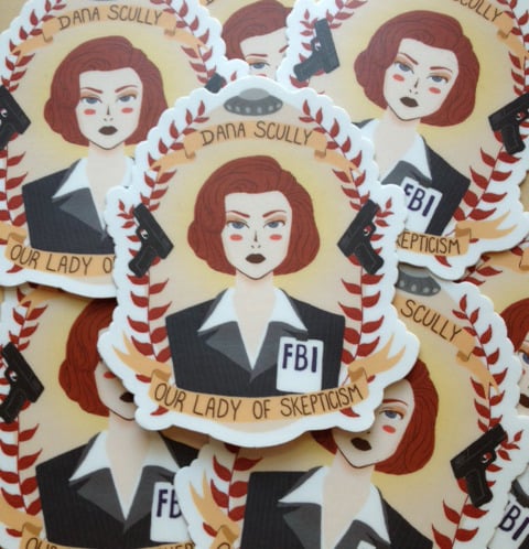 Image of Dana Scully Stickers