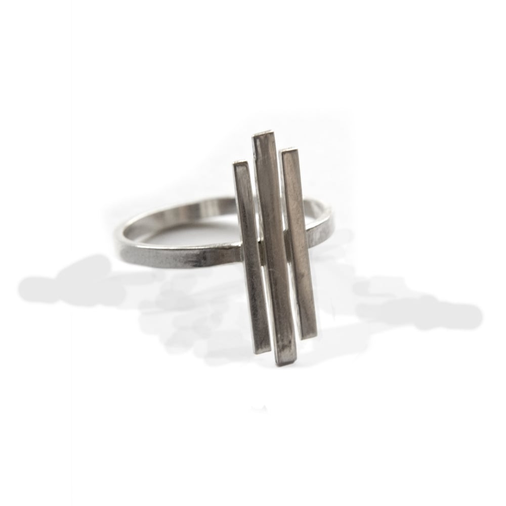 Image of Silver Plank Ring