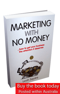 Image of Marketing with No Money - Printed Edition (posted within Australia)