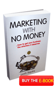 Image of Marketing with No Money - Ebook