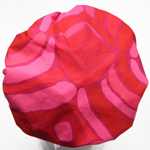 Image of Showercap retro pink and red - regular size