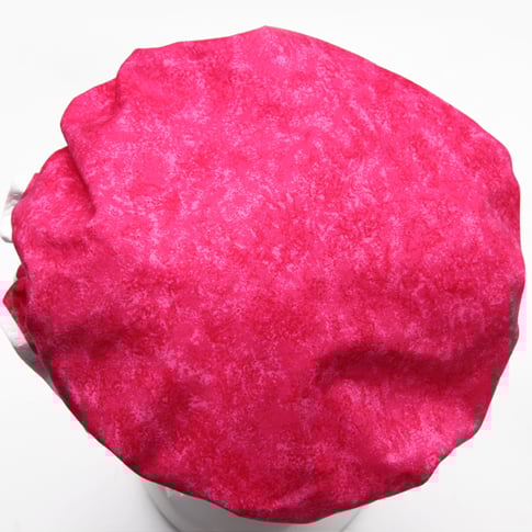 Image of Showercap mottled hot pink - regular size