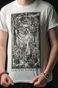 Image of St. Michael the Archangel Sin To Survive shirt