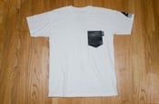 Image of GOTHIC CHOLO POCKET SHIRT (WHITE)