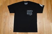 Image of GOTHIC CHOLO POCKET SHIRT (BLACK)