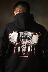 Image of Moose Skull / Hoodie - Black