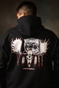 Image 1 of Moose Skull / Hoodie - Black