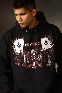 Image 2 of Moose Skull / Hoodie - Black