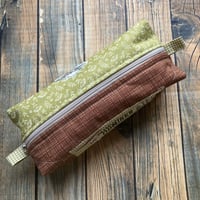 Image 5 of quilted mushroom pouch