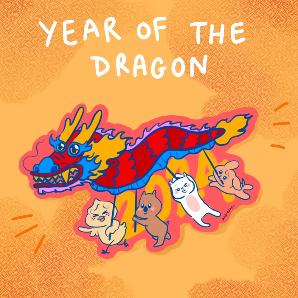 Image of Skzoo Year of the Dragon Sticker