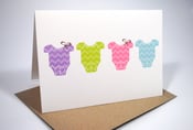 Image of Beautiful New Bub Handmade Card (to go with that gift voucher)