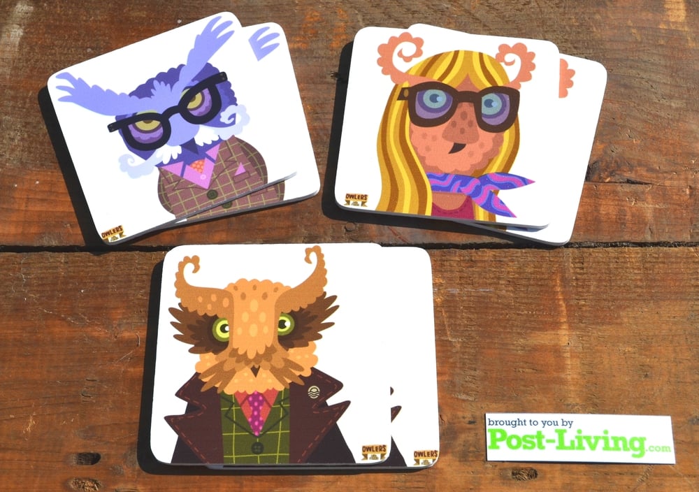 Image of POSTLIVING V PETE FOWLER COASTERS