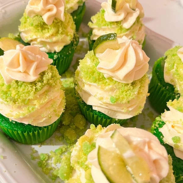 Image of Whipped Key Lime Cupcakes 