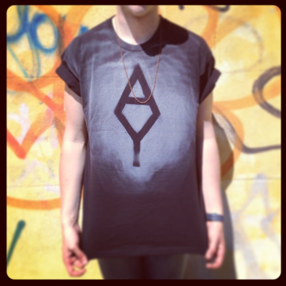 Image of Negative Logo T-Shirt (Black)