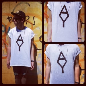 Image of Logo T-Shirt (White & Grey)