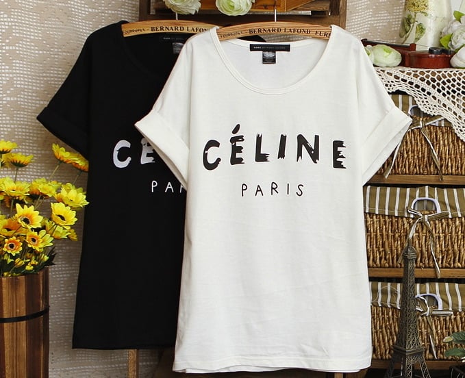 Celine-Inspired T-Shirt