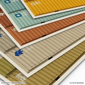 Image of Container Poster Set (5 posters)