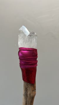 Image 3 of *new* TWIN CRYSTAL WAND #4