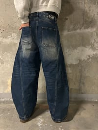 Image 3 of Ballon Fit Blue Wash Denim 