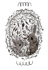 Image of rabbit cards