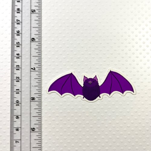 Image of derpy bat sticker 