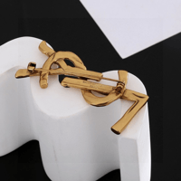 Image 2 of YSL Luxury Inspired Brooch 