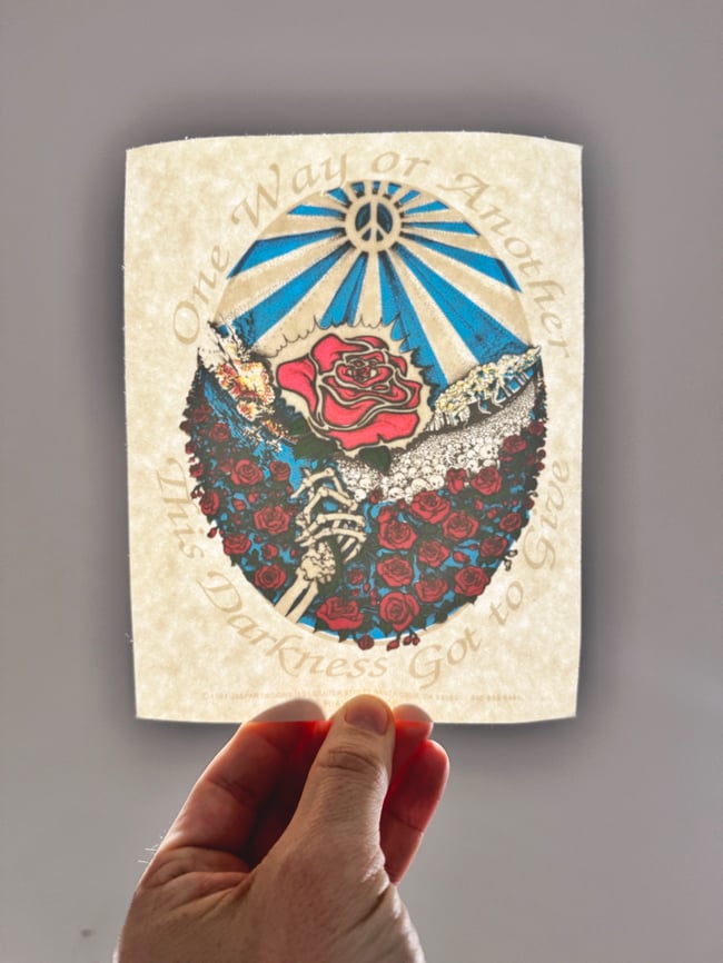 1991 New Speedway Boogie Jerry Jaspar 7” Window Sticker