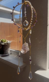 Image 1 of Amethyst Halo Suncatcher