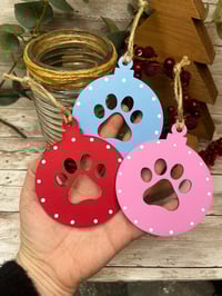 Pawprint Bauble 1