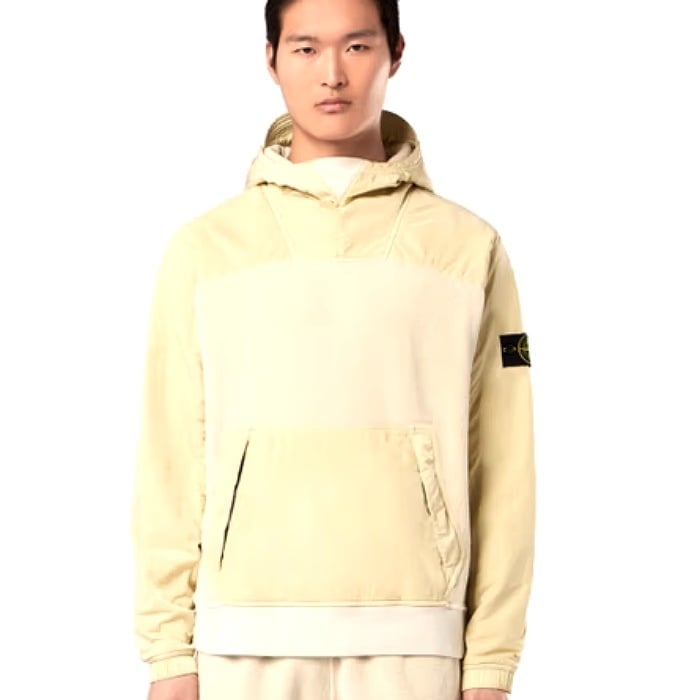 Image of STONE ISLAND 62653 COTTON PILE WITH NYLON-TC