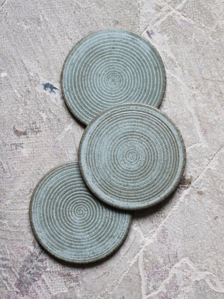 Image of coaster in textured haar