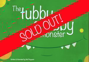 Image of The Tubby Grubby Monster A4
