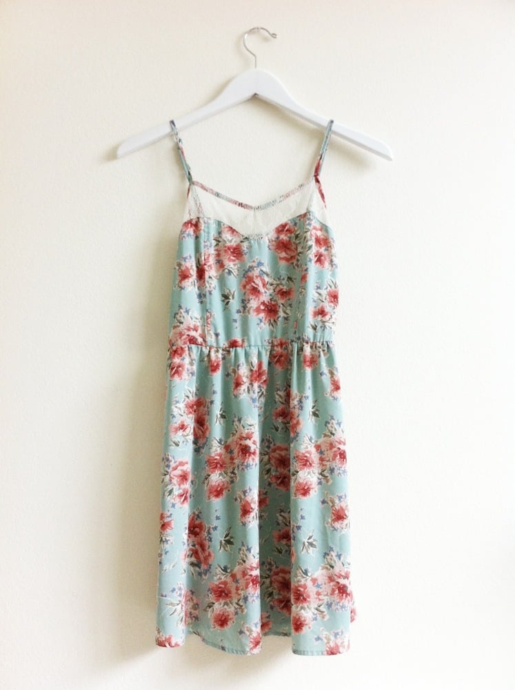 Image of Pastel Floral Dress