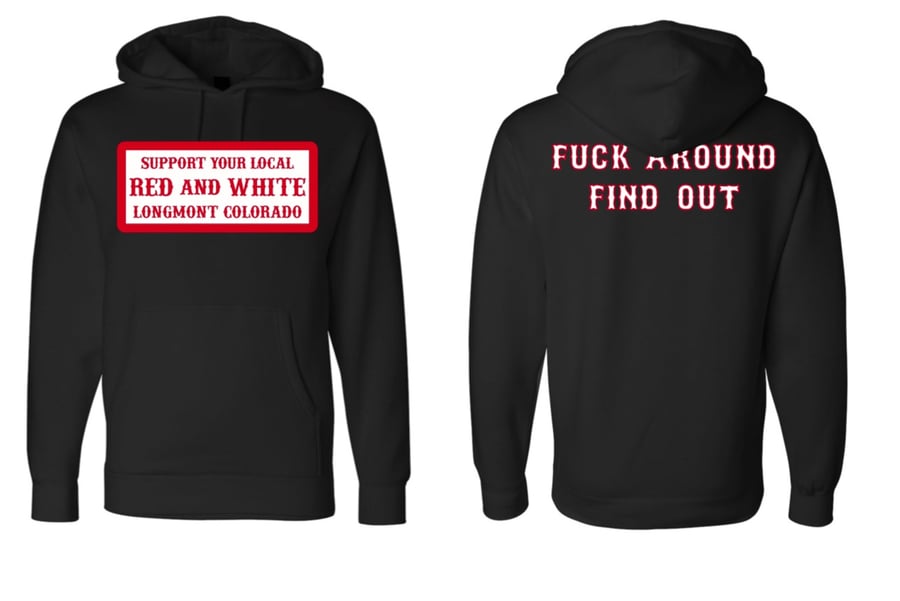 Image of Men's License Plate Hoodie