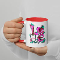 Image 3 of Love Medical Field Worker Mug with Color Inside