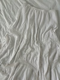 Image 2 of 00s white skirt // XL