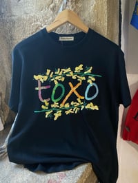 Image 5 of Camiseta bordada a man. TOXO negra. Talla S. En STOCK!