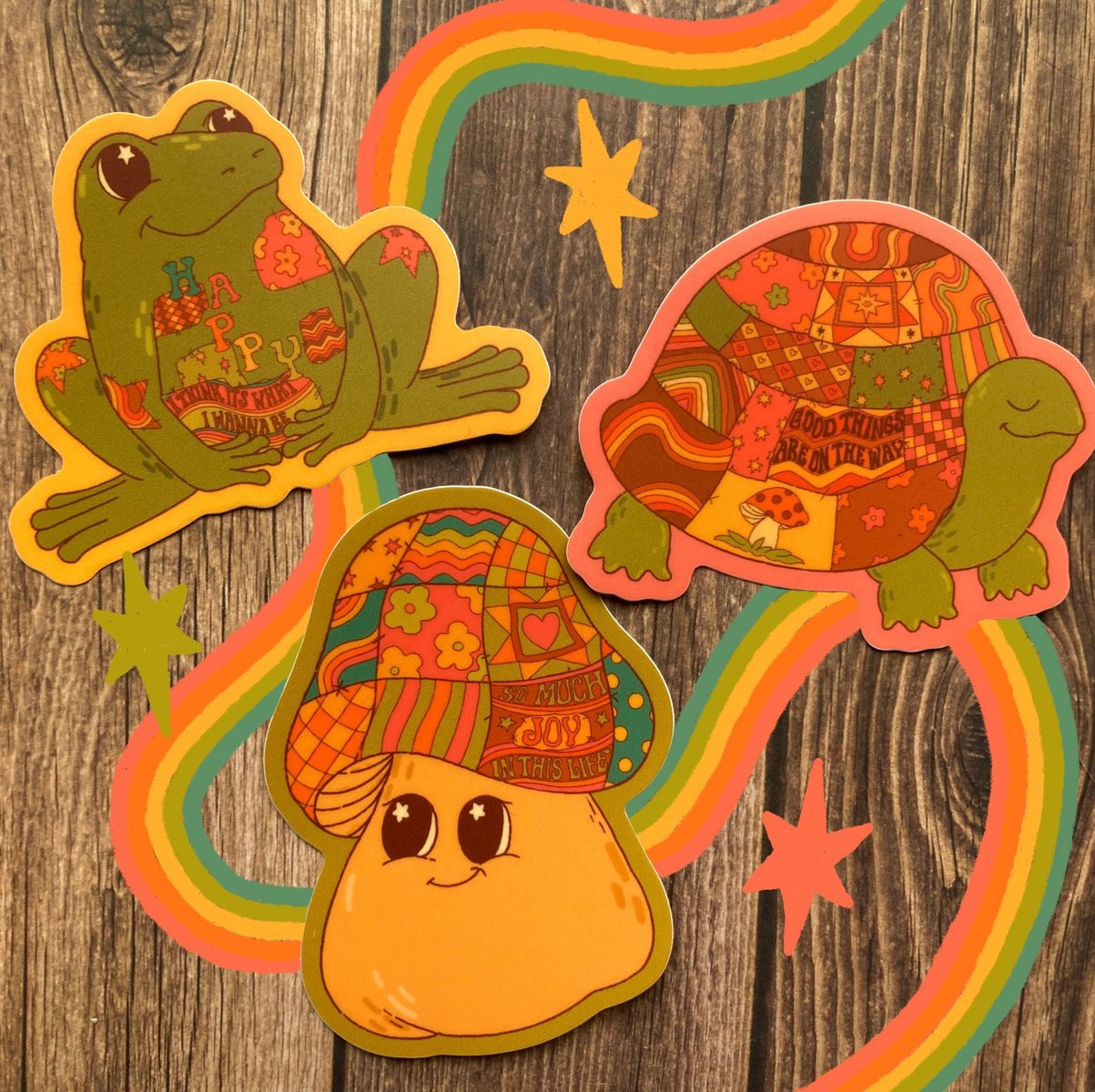 Patchwork Pals Stickers | Breezy Creations