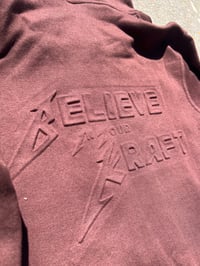 Image 4 of Kraft Metallica Embossed Hoodie