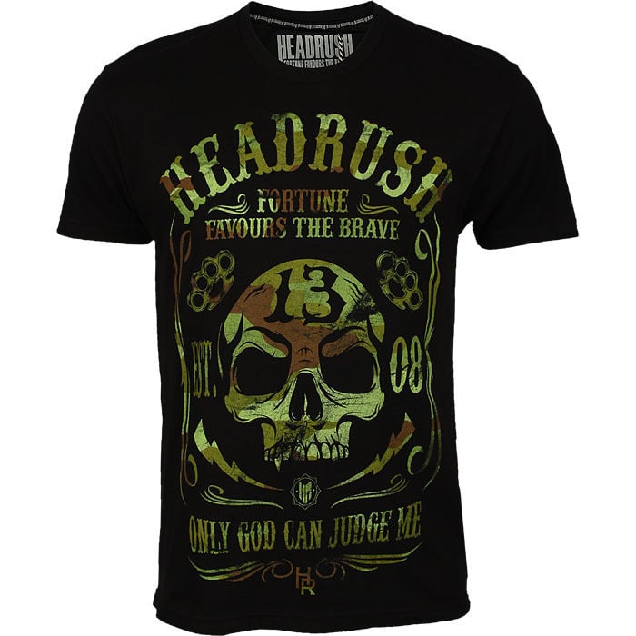 Image of Headrush Jack Daniel Camo Skull Shirt (Exclusive)