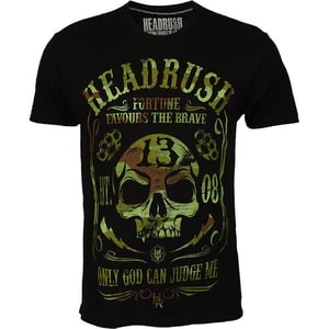 Image of Headrush Jack Daniel Camo Skull Shirt (Exclusive)