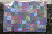 Image of Indian Block Printed Quilt no. One