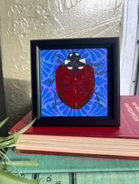 Image 2 of Framed Mini Art: Ladybug 4