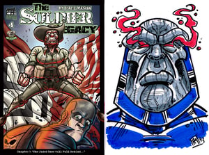 Image of Super Cheap! Soldier Legacy #4 plus FREE Sketch!
