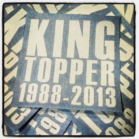 Image of King Topper Sticker