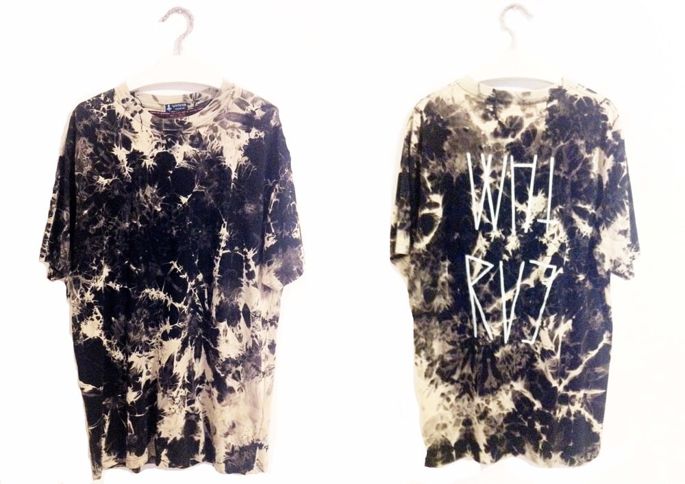 Image of unisex tshirt in bleached grey
