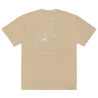 Image 5 of WOLF WARRIOR OVERSIZED FADED TEE